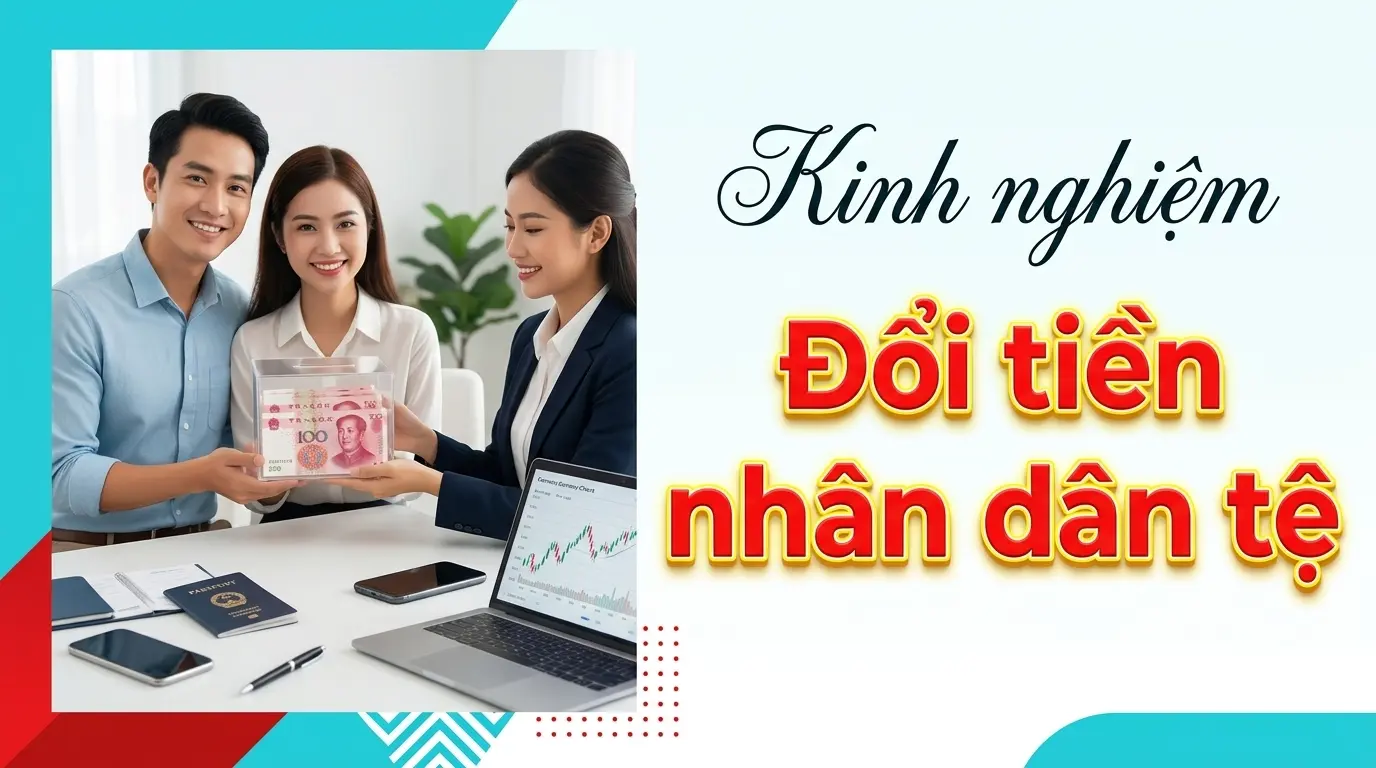 Kinh nghiệm đổi tiền Nhân Dân Tệ