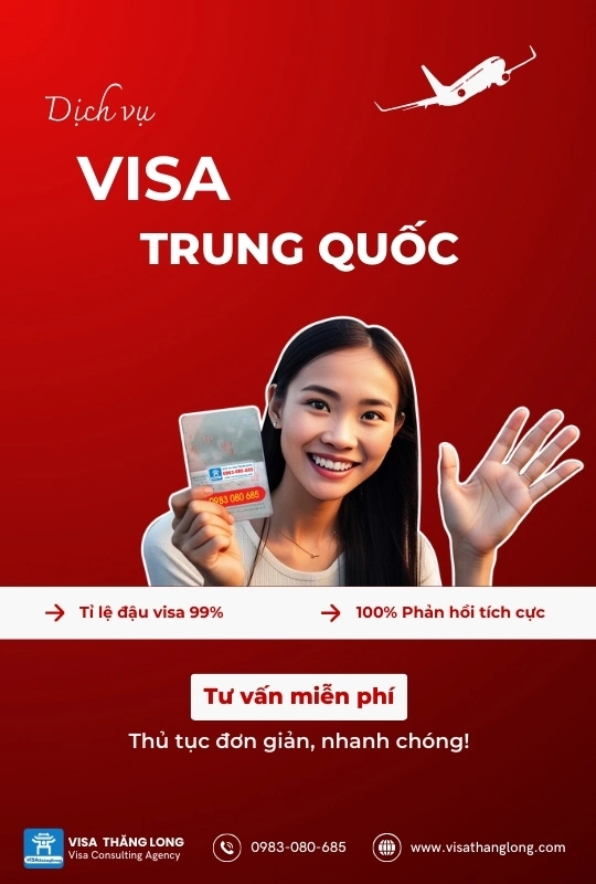 Dịch vụ Visa Trung Quốc trọn gói